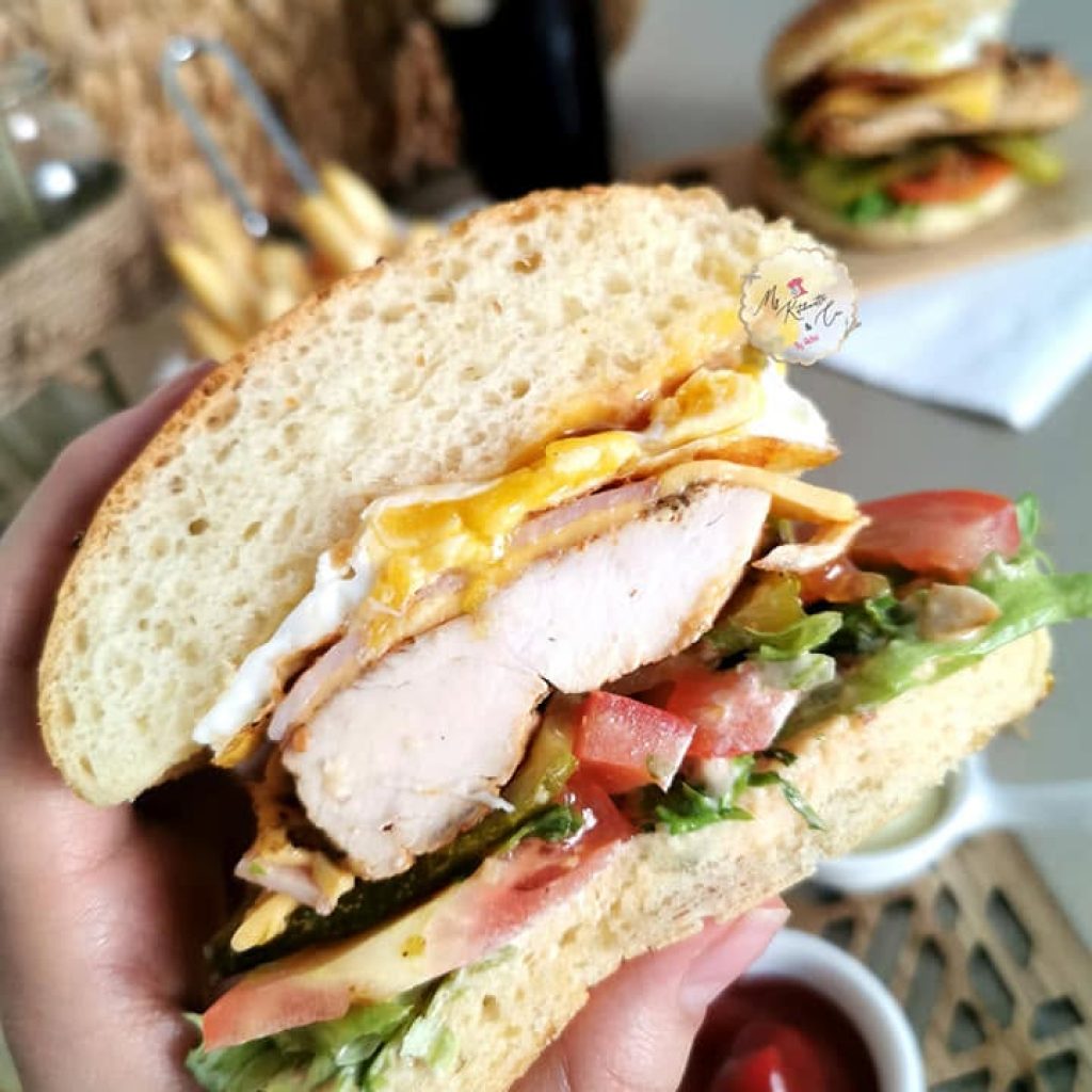 BURGER FILET DE POULET 2