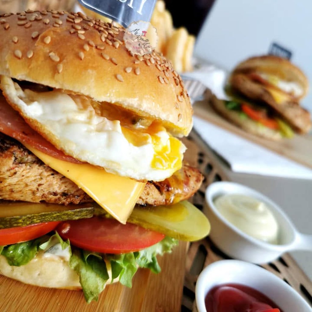BURGER FILET DE POULET 4