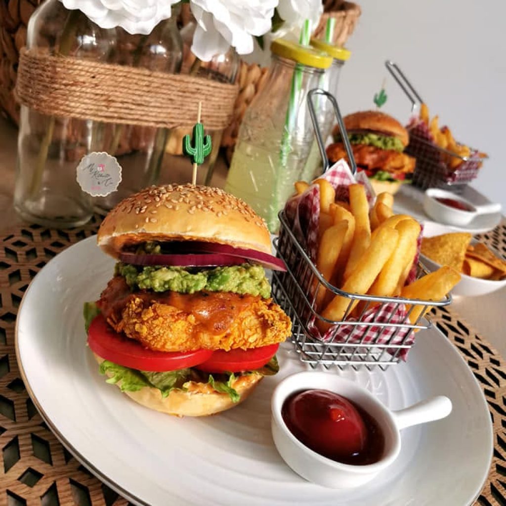 MEXICAN BURGER POULET 1