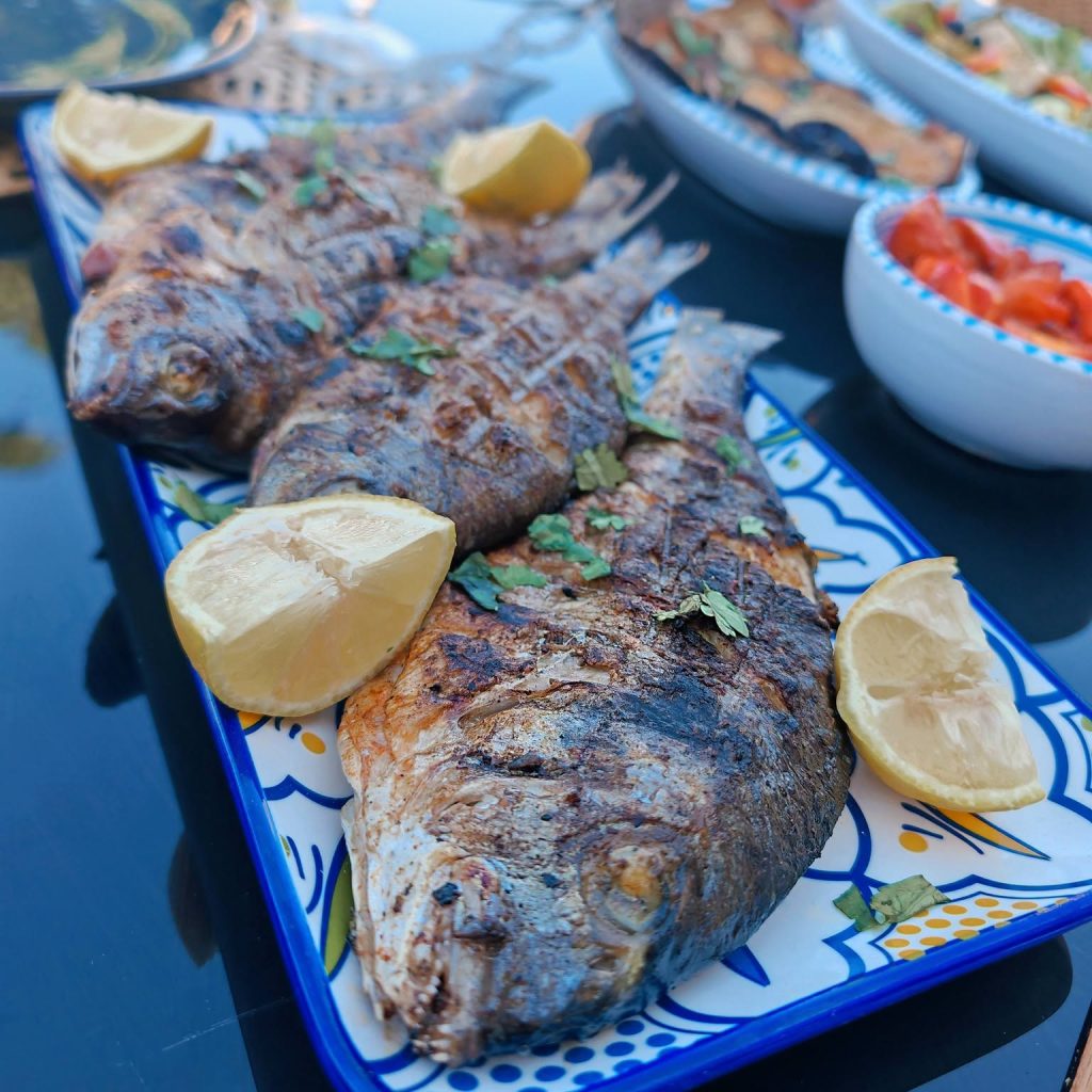 barbecue daurade 1